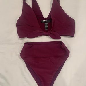 Beach Riot Dallas bikini top and matching bottom